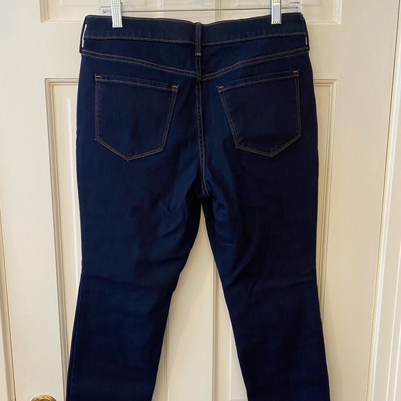 Old Navy 10 Petite Pop Icon Skinny Mid-Rise Jeans Dark-Wash NWT - Picture 5 of 7